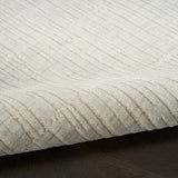 nourison ck079 notes not02 silver ivory rug