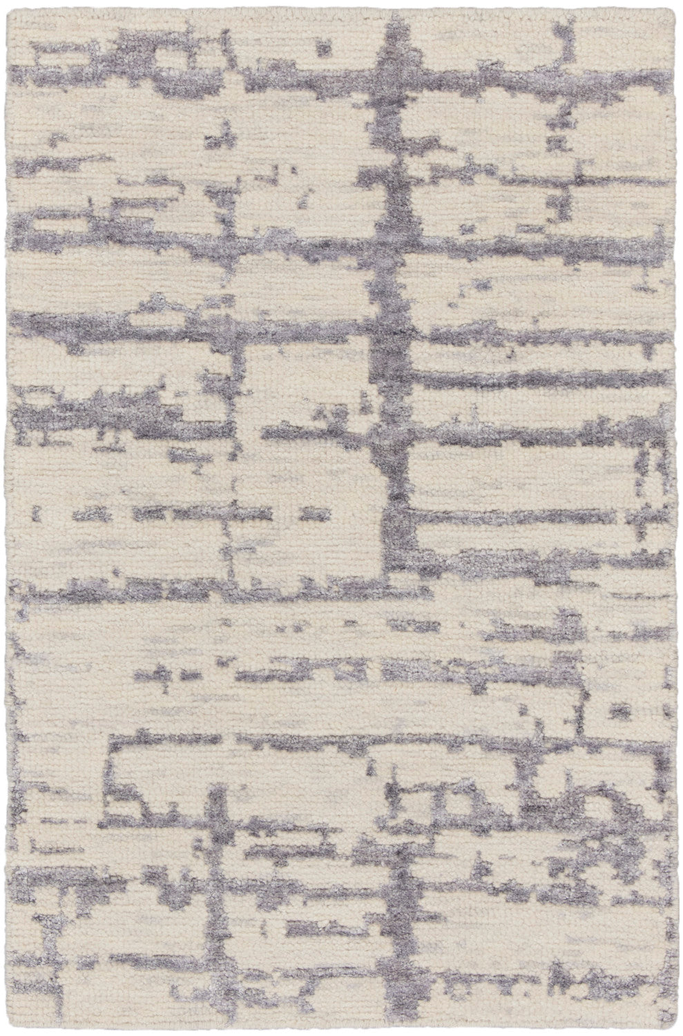 nourison luna lun02 ivory grey rug