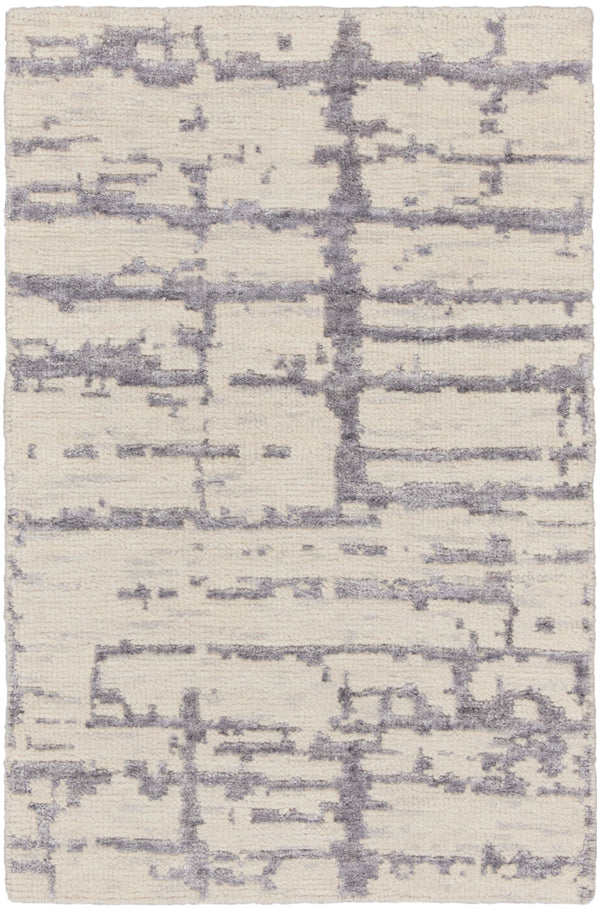 nourison luna lun02 ivory grey rug