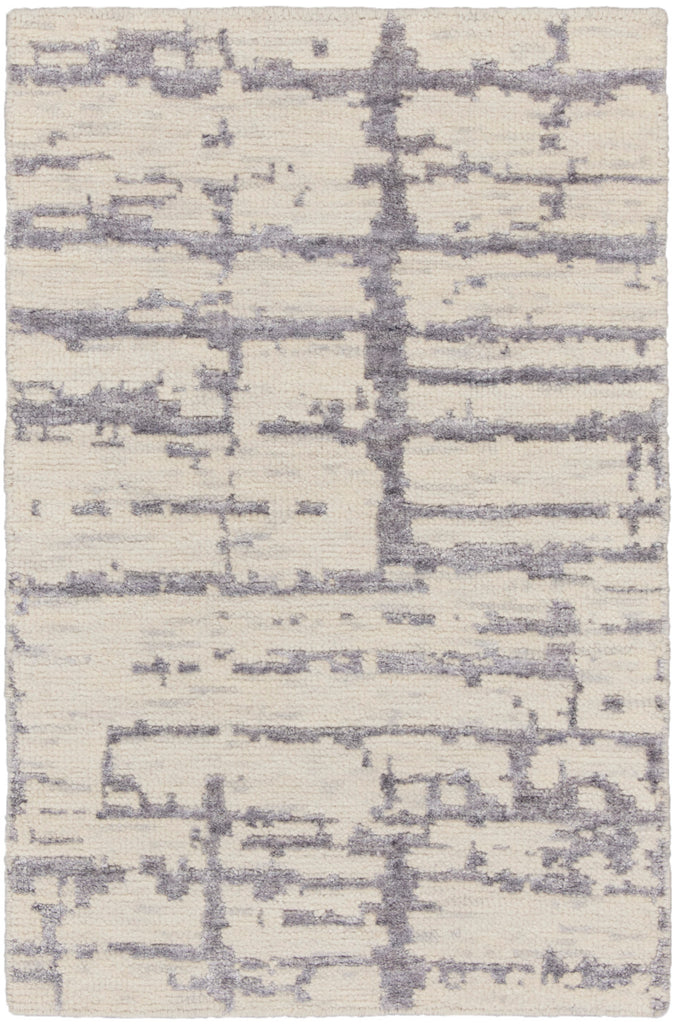 nourison luna lun02 ivory grey rug