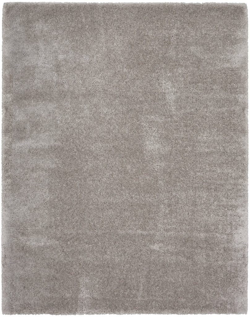 nourison dreamy shag drs05 silver rug