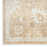 nourison astra machine washable asw19 ivory gold rug
