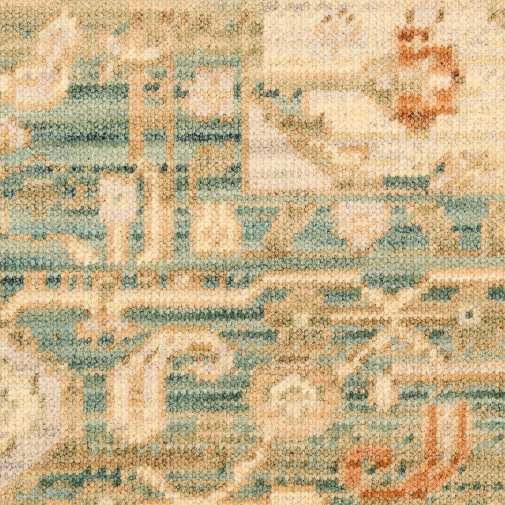 nourison antique bloom anb03 teal rug