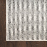 nourison natural texture ntx01 ivory grey rug
