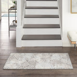 nourison grafix grf39 grey rug
