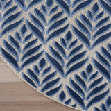 nourison aloha alh35 blue rug