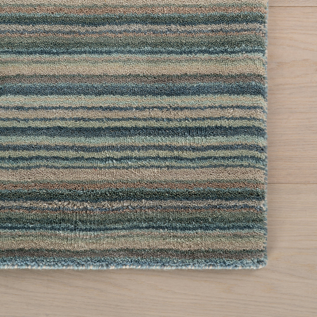 dash albert brindle stripe da2500 blue loom knotted wool rug