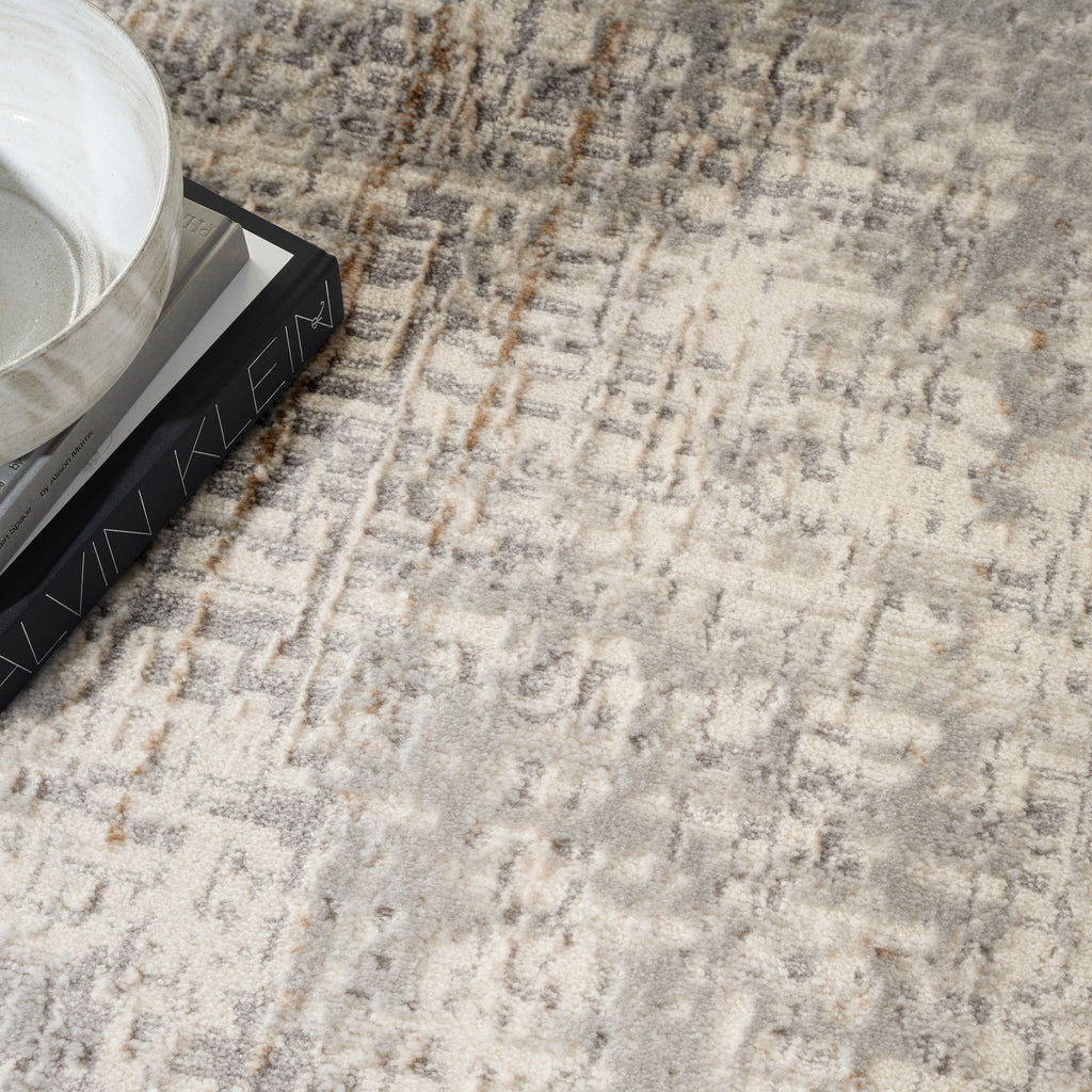 nourison ck950 rush ck955 grey rug