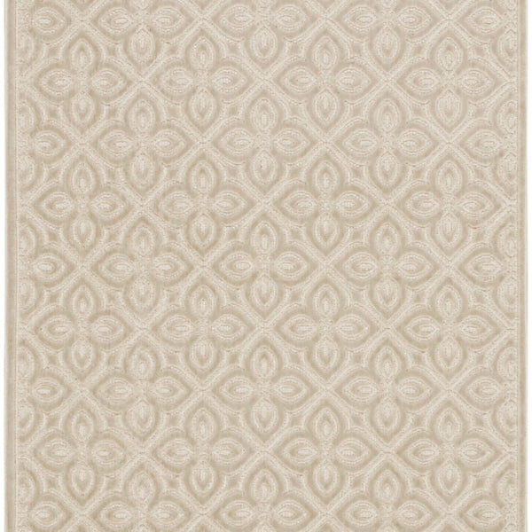 nourison washable charm wch03 silver ivory rug