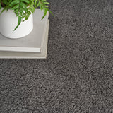 nourison dreamy shag drs05 grey rug