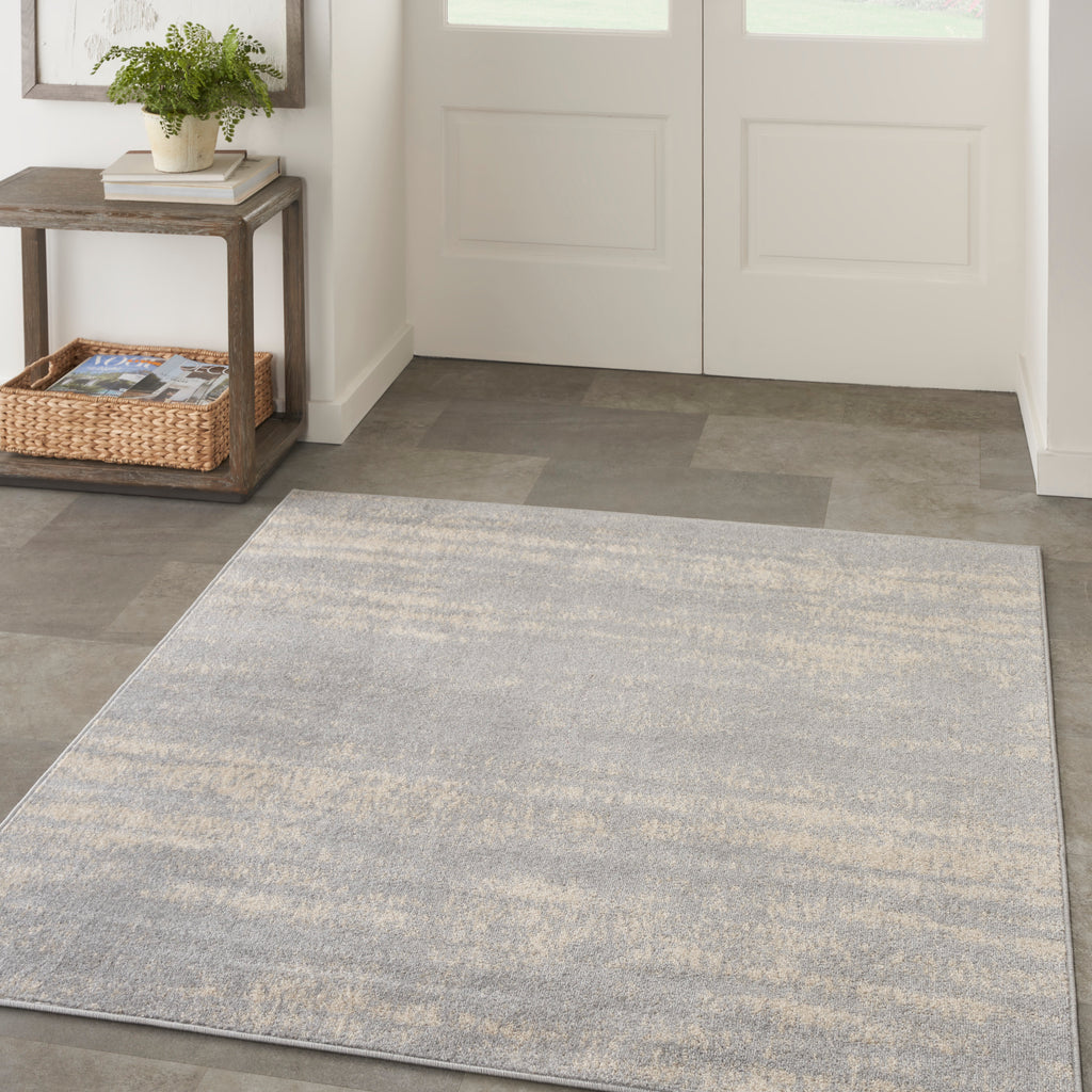 nourison nourison essentials nre03 grey beige rug