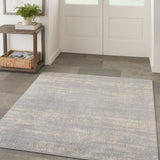 nourison nourison essentials nre03 grey beige rug
