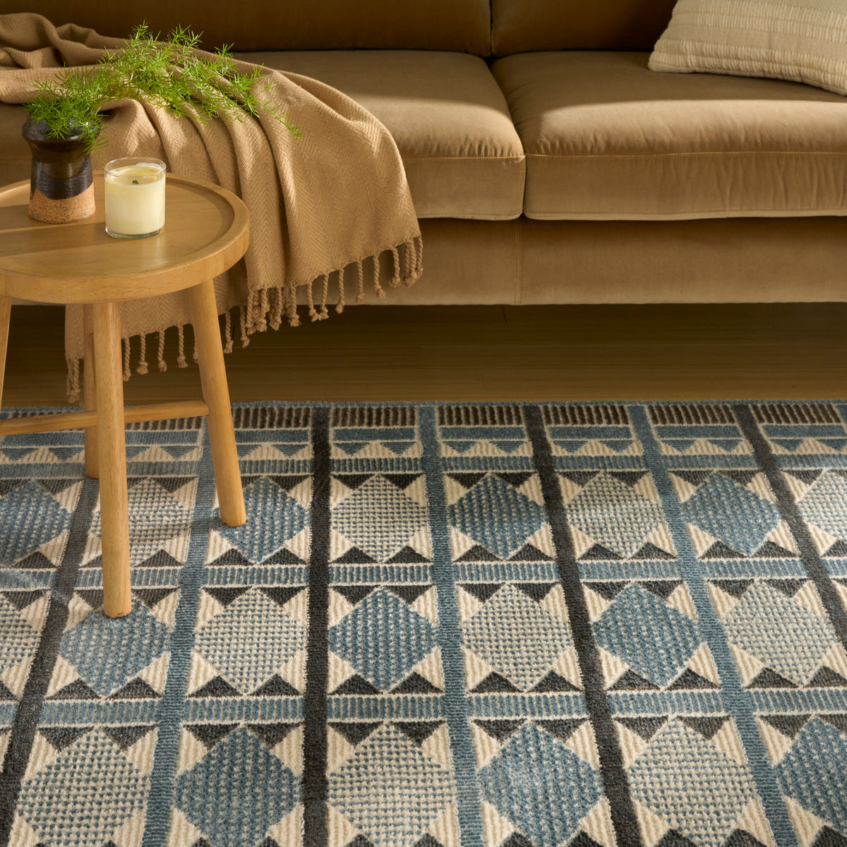 nourison nordic nrc06 blue rug