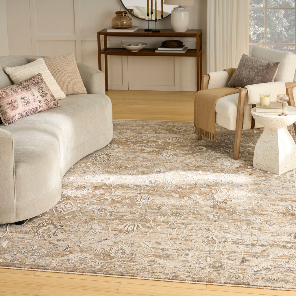 nourison retreat ret01 beige rug