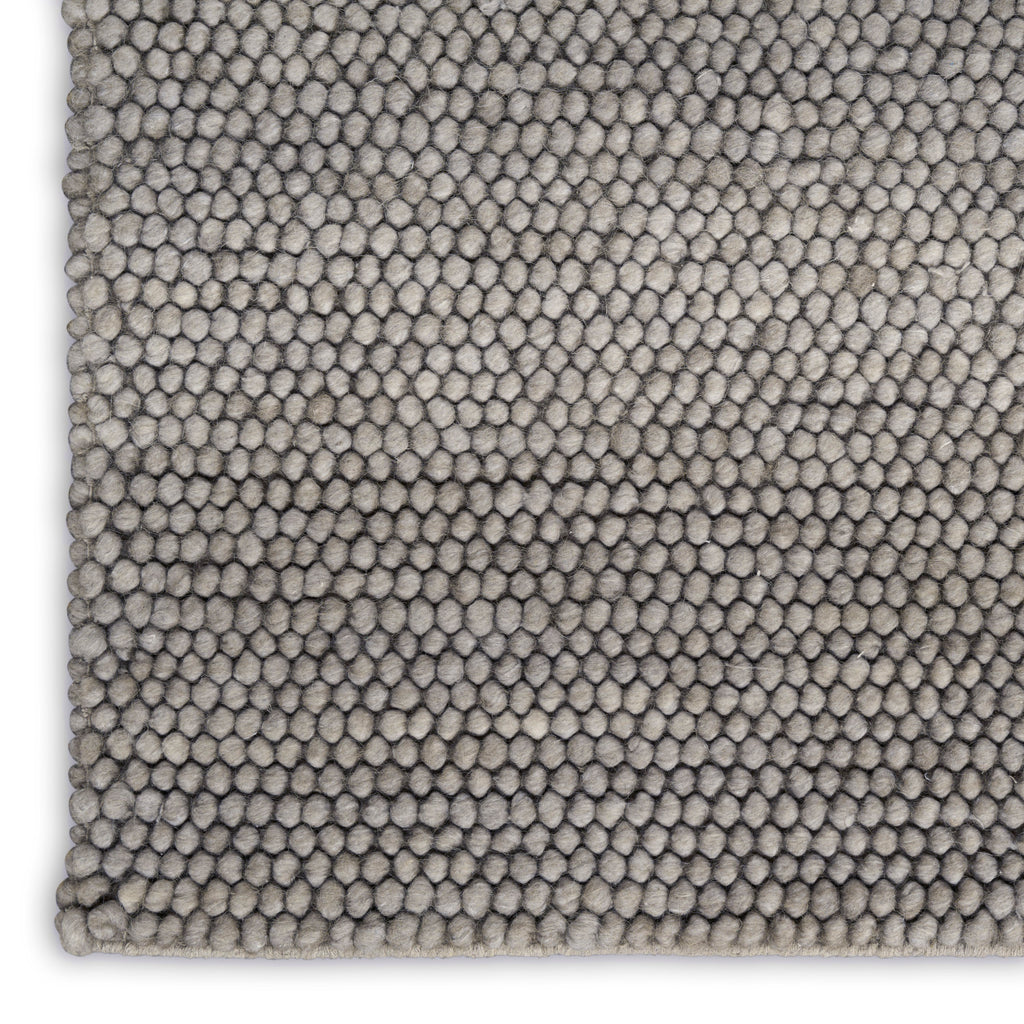 nourison pure knots knt01 grey rug