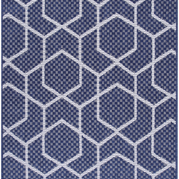 nourison horizon indoor outdoor hoz01 navy rug
