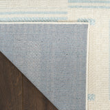 nourison nordic nrc11 ivory blue rug