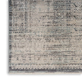 nourison lynx lnx06 ivory blue rug
