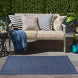nourison horizon indoor outdoor hoz02 navy rug