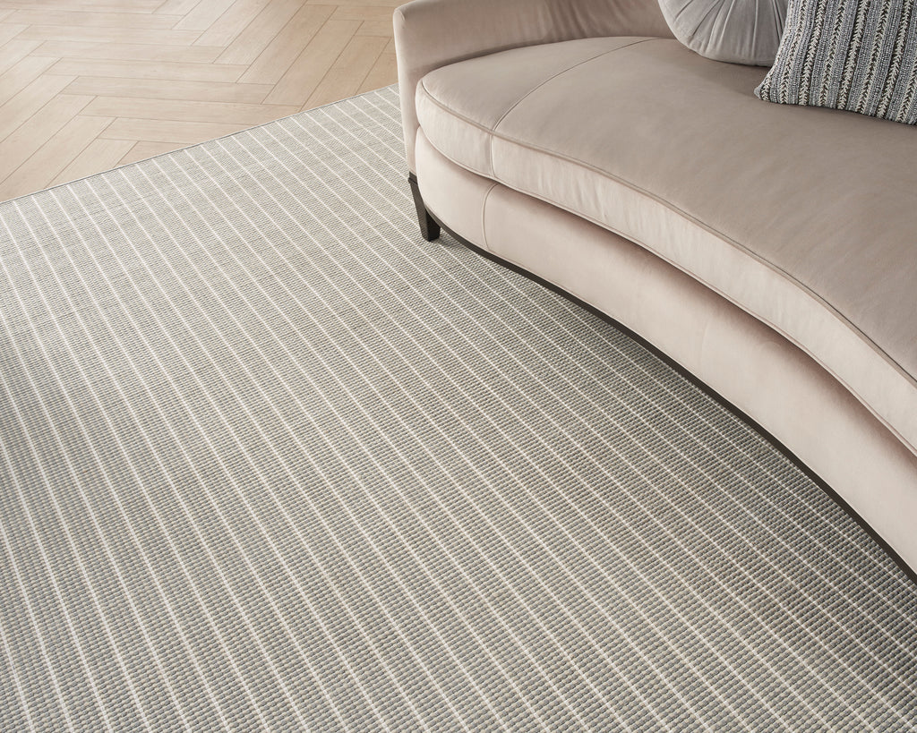 rugs done right custom roxbury stripe roxst metallic rug