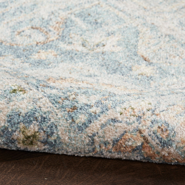 nourison astra machine washable asw12 light blue rug