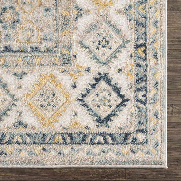 Hauteloom Brend HJPTBRENAA1 Beige Machine Made Polypropylene Rug