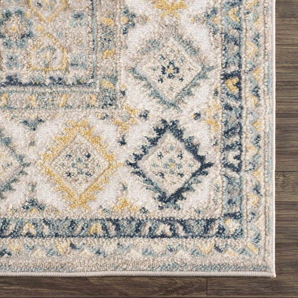 Hauteloom Brend HJPTBRENAA1 Beige Machine Made Polypropylene Rug