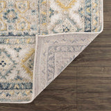 Hauteloom Brend HJPTBRENAA1 Beige Machine Made Polypropylene Rug