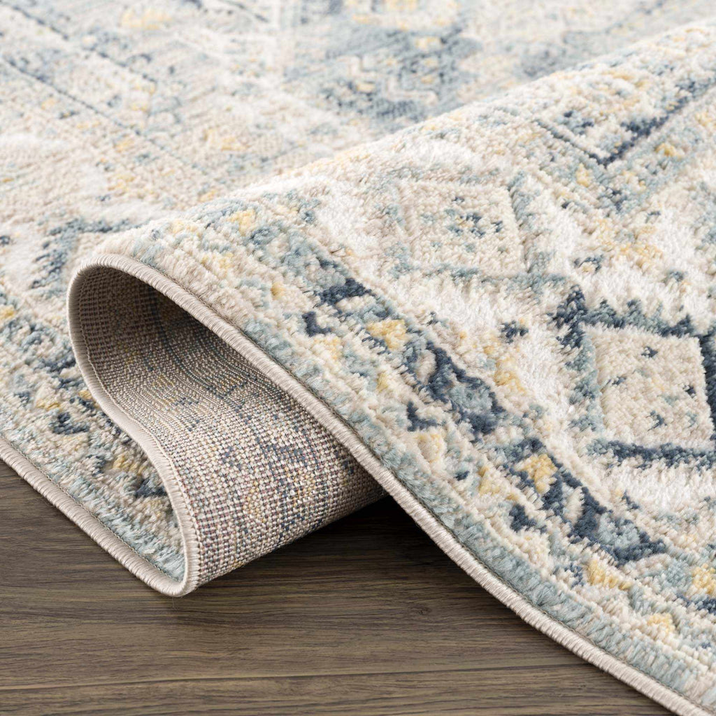 Hauteloom Brend HJPTBRENAA1 Beige Machine Made Polypropylene Rug