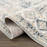 Hauteloom Brend HJPTBRENAA1 Beige Machine Made Polypropylene Rug