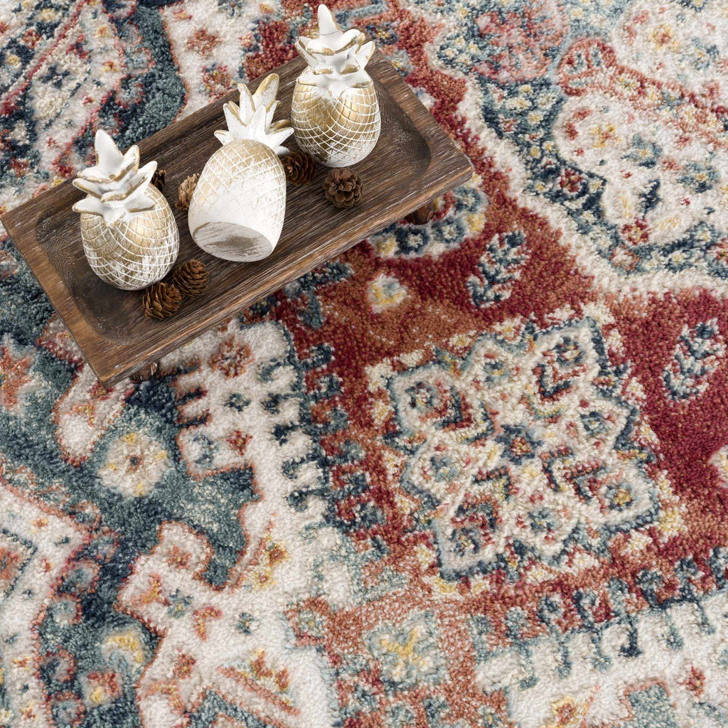 Hauteloom Brend HJPTBRENAA3 Navy Machine Made Polypropylene Rug