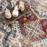 Hauteloom Brend HJPTBRENAA3 Navy Machine Made Polypropylene Rug