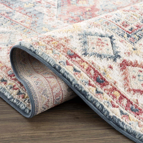 Hauteloom Brend HJPTBRENAA3 Navy Machine Made Polypropylene Rug