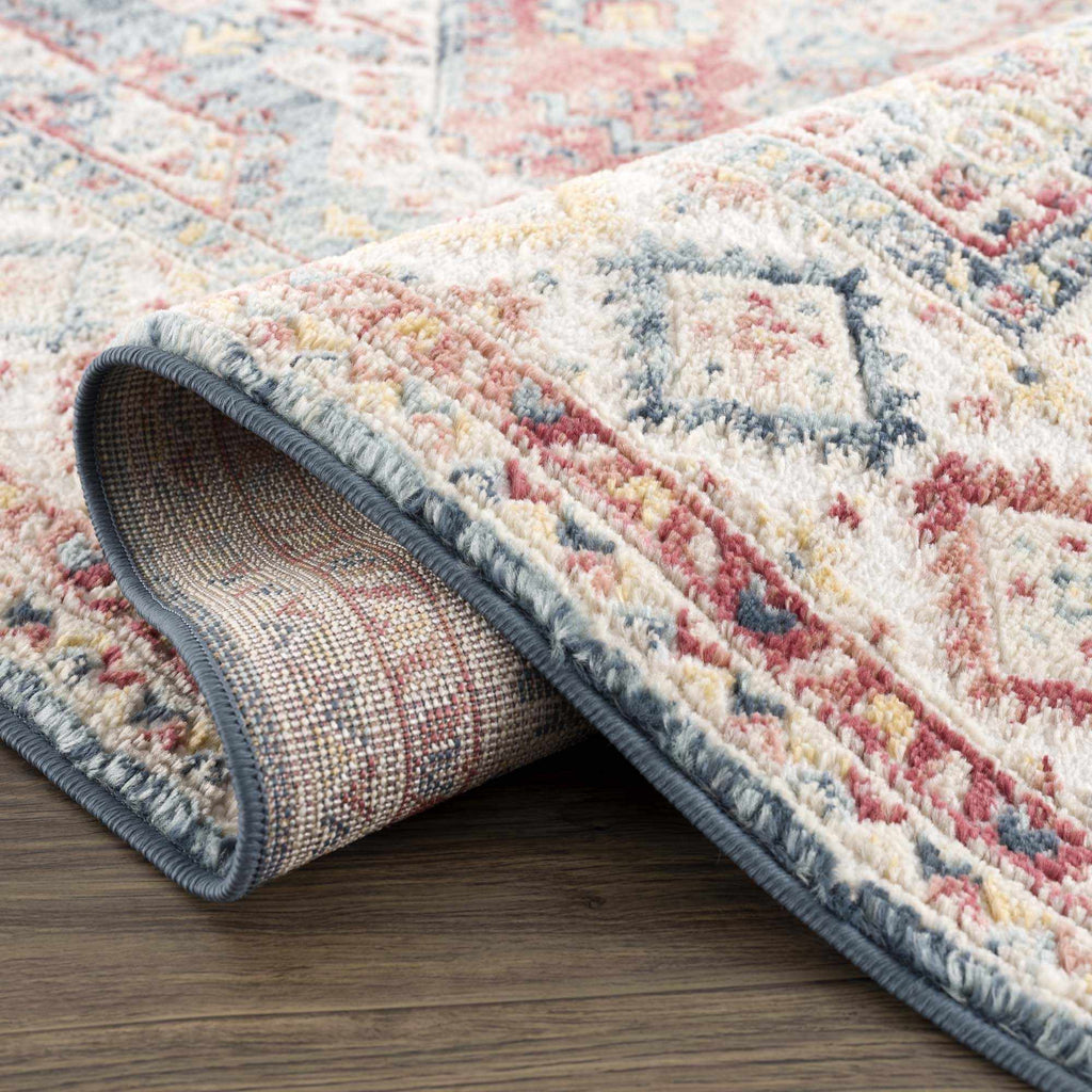 Hauteloom Brend HJPTBRENAA3 Navy Machine Made Polypropylene Rug