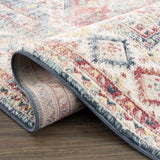 Hauteloom Brend HJPTBRENAA3 Navy Machine Made Polypropylene Rug