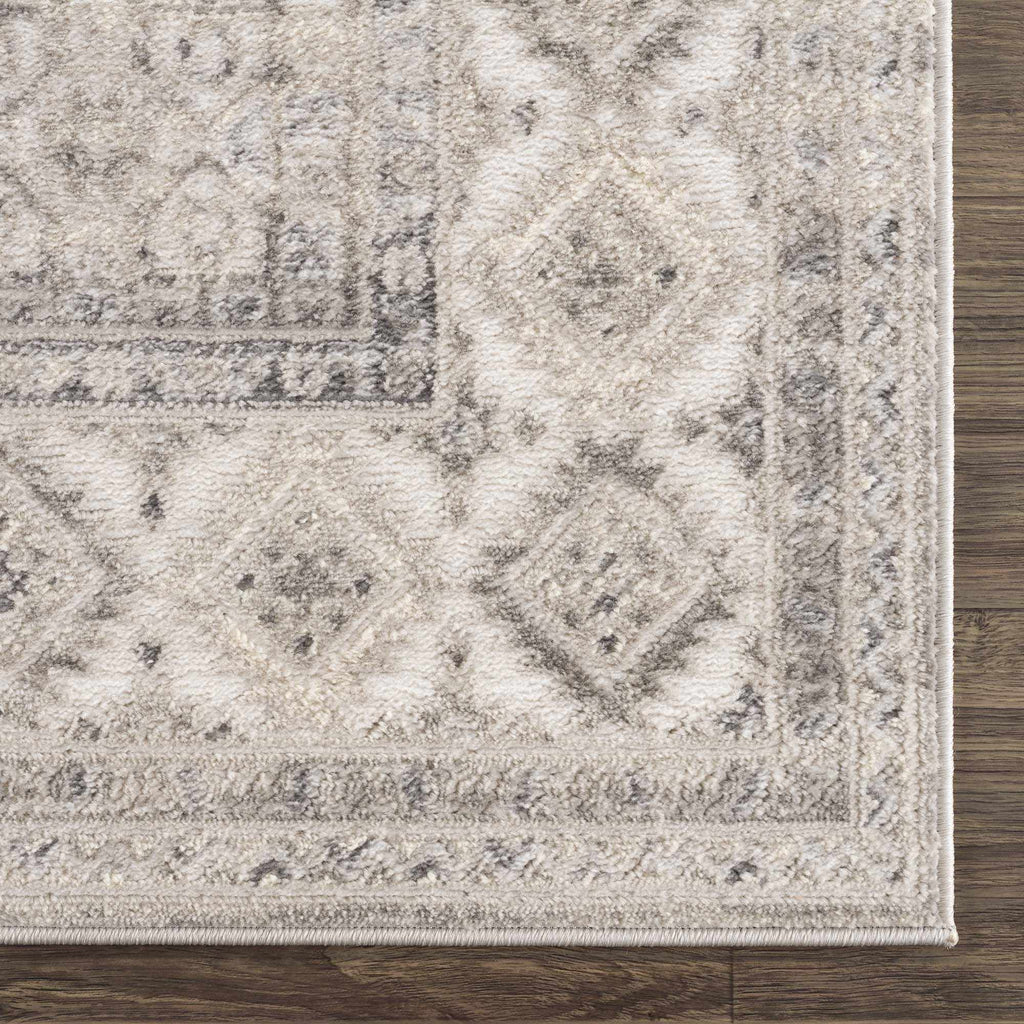 Hauteloom Brend HJPTBRENAA2 Cream Machine Made Polypropylene Rug