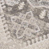 Hauteloom Brend HJPTBRENAA2 Cream Machine Made Polypropylene Rug