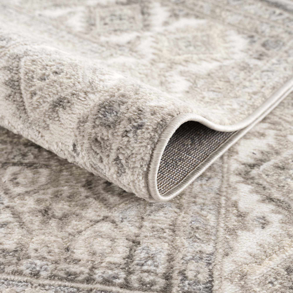 Hauteloom Brend HJPTBRENAA2 Cream Machine Made Polypropylene Rug