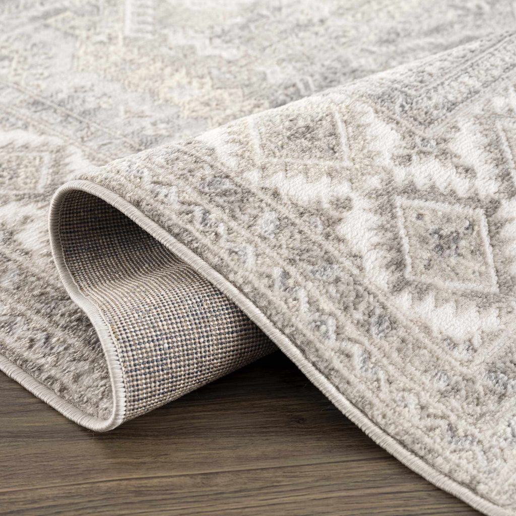 Hauteloom Brend HJPTBRENAA2 Cream Machine Made Polypropylene Rug