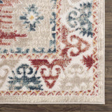 Hauteloom Bindi HJPTBINDIA1 Blue Machine Made Polypropylene Rug