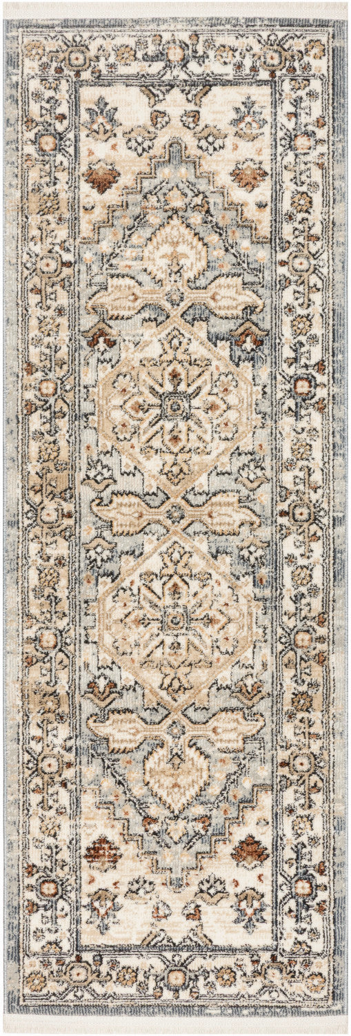 nourison pardis prd02 blue taupe rug