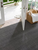 dash albert herringbone da971 black rug