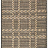 nourison horizon indoor outdoor hoz04 charcoal rug