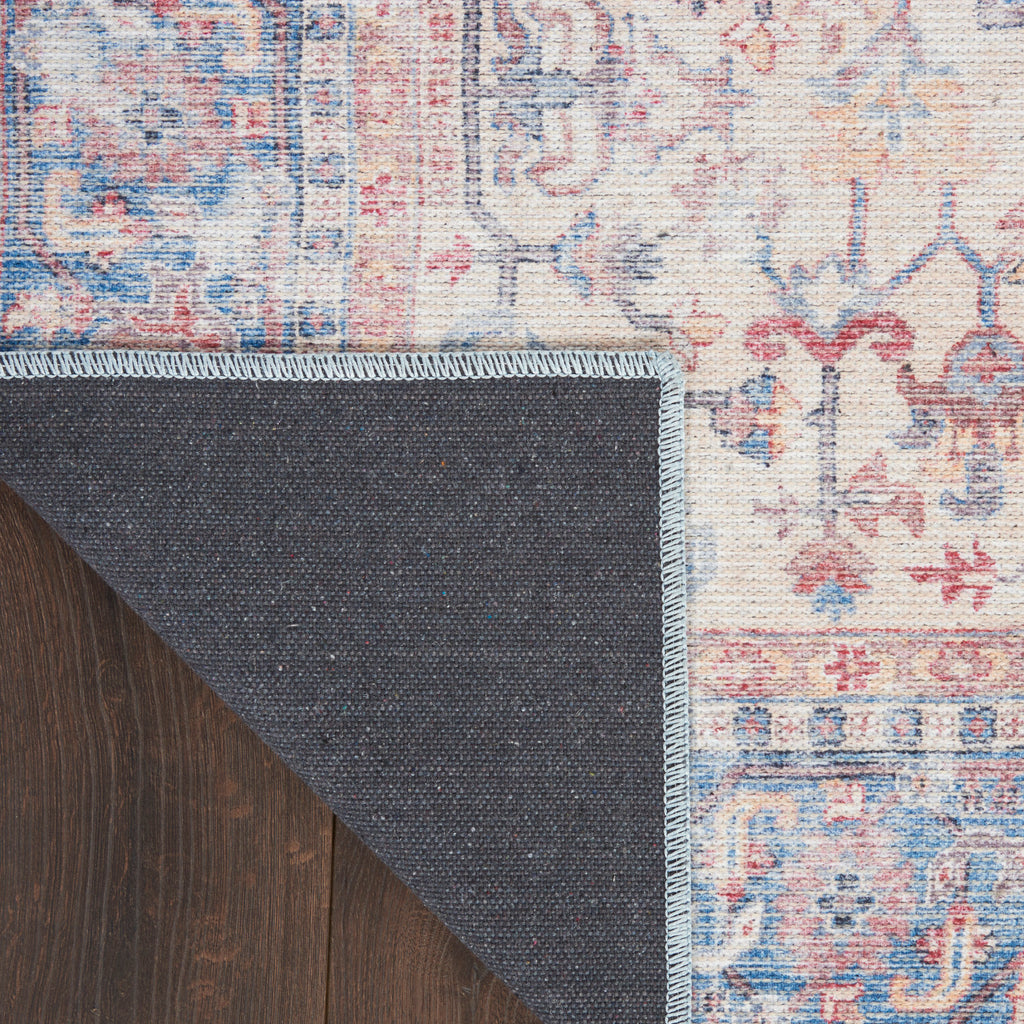 nourison new concept washables sr104 blue multicolor rug