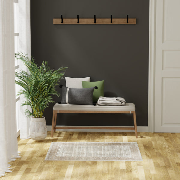 nourison dekor dek06 ivory beige rug