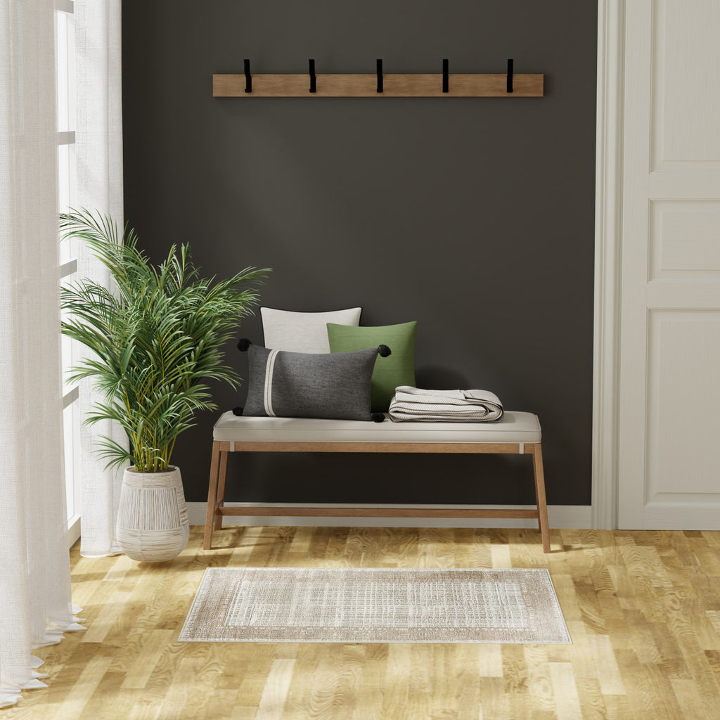 nourison dekor dek06 ivory beige rug
