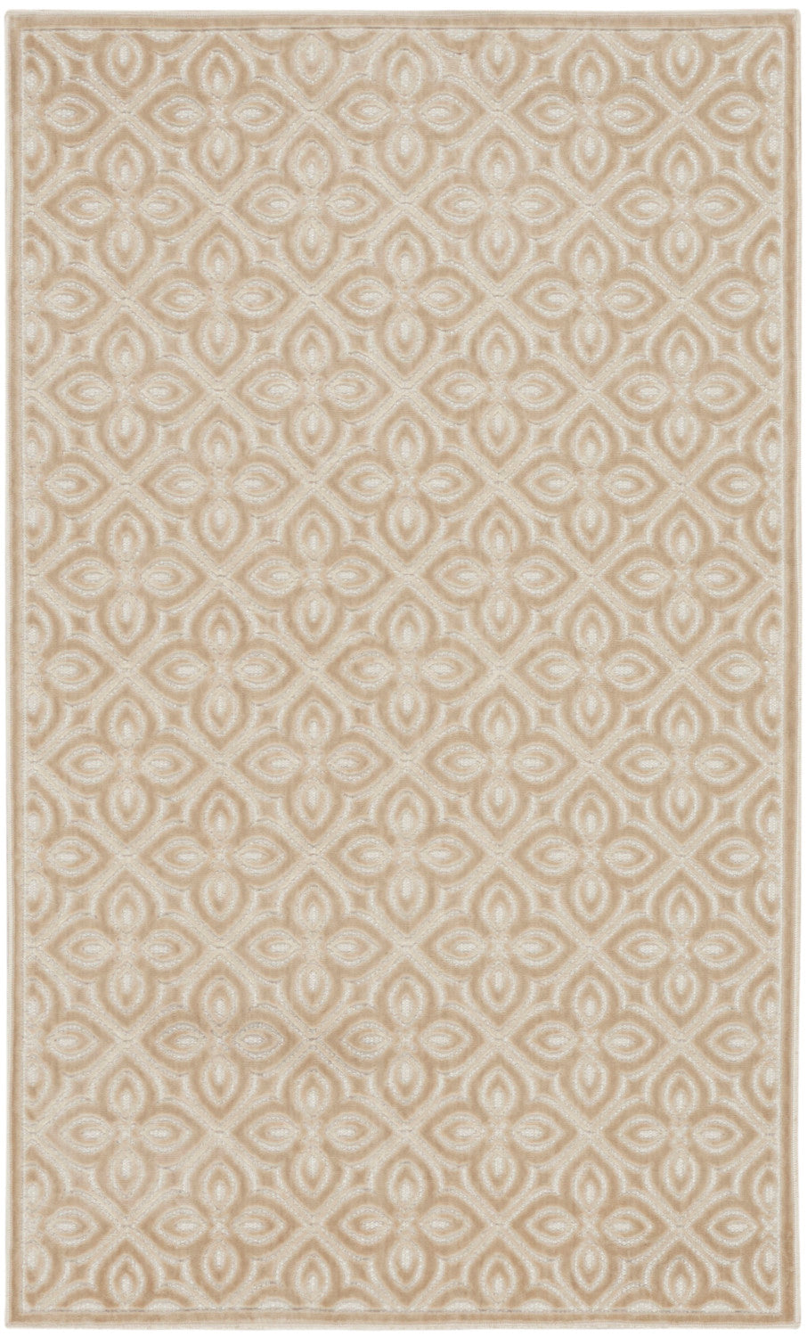 nourison washable charm wch03 beige ivory rug