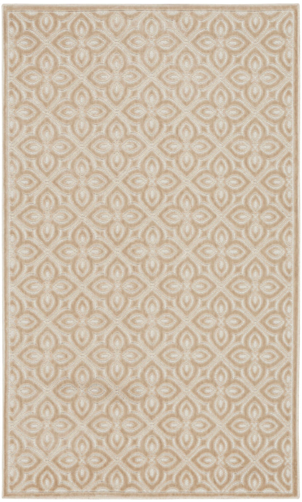 nourison washable charm wch03 beige ivory rug
