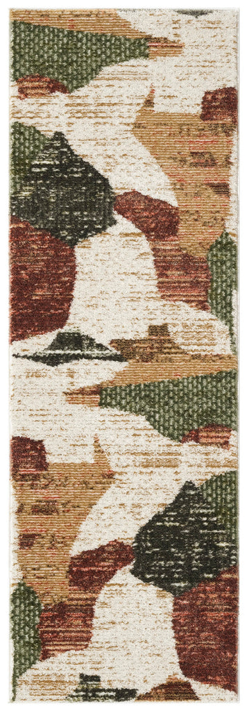 nourison nordic nrc18 beige multi rug