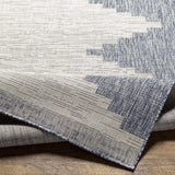 Hauteloom Djugun CALUY Blue Machine Made Polypropylene Rug